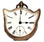 cat home decor decorative clock