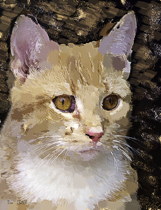 cat painting