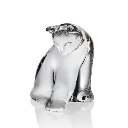 Steuben Crystal Cat